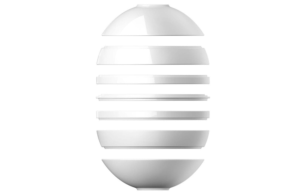 Villeroy & Boch Set d’assiettes Iconic La Boule 7 Pièce/s, Blanc