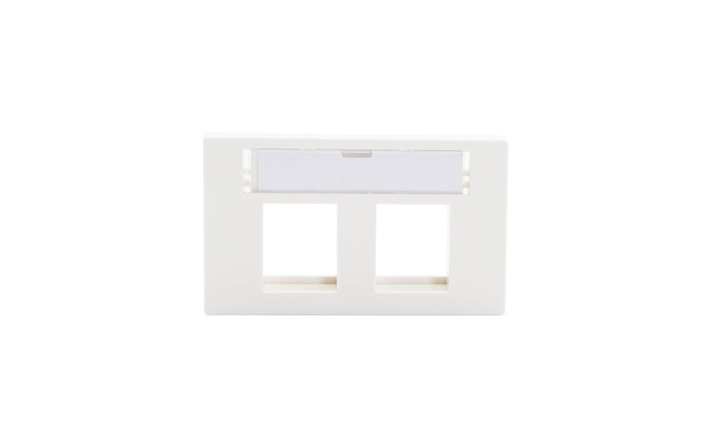 Dätwyler IT Infra Pannelli frontali FLF avec SF, 2x Keystone