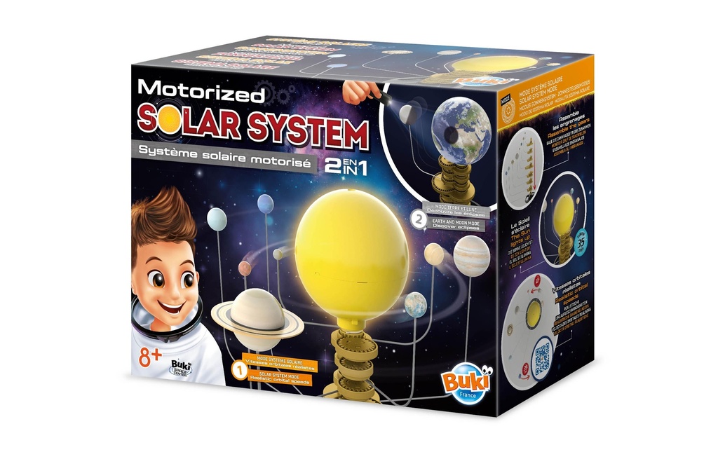 Buki Boîtes d’expérimentation Solar System 2in1