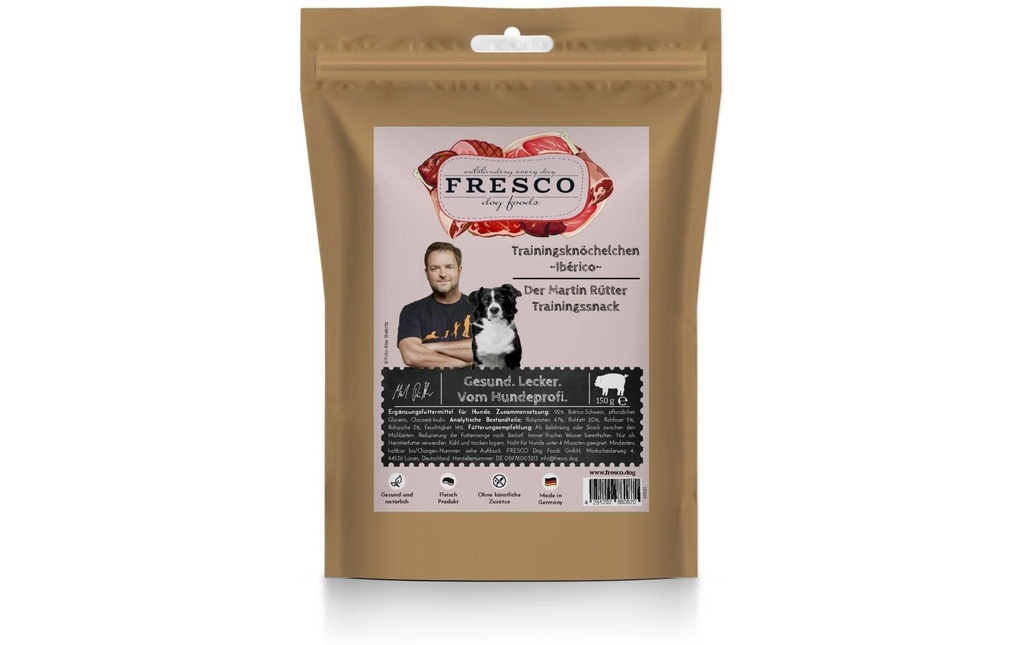FRESCO Chevilles d'entraînement de Martin Rütter Ibérico 150 g