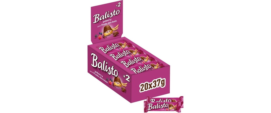 Balisto Barre Yoberry 20 x 37 g