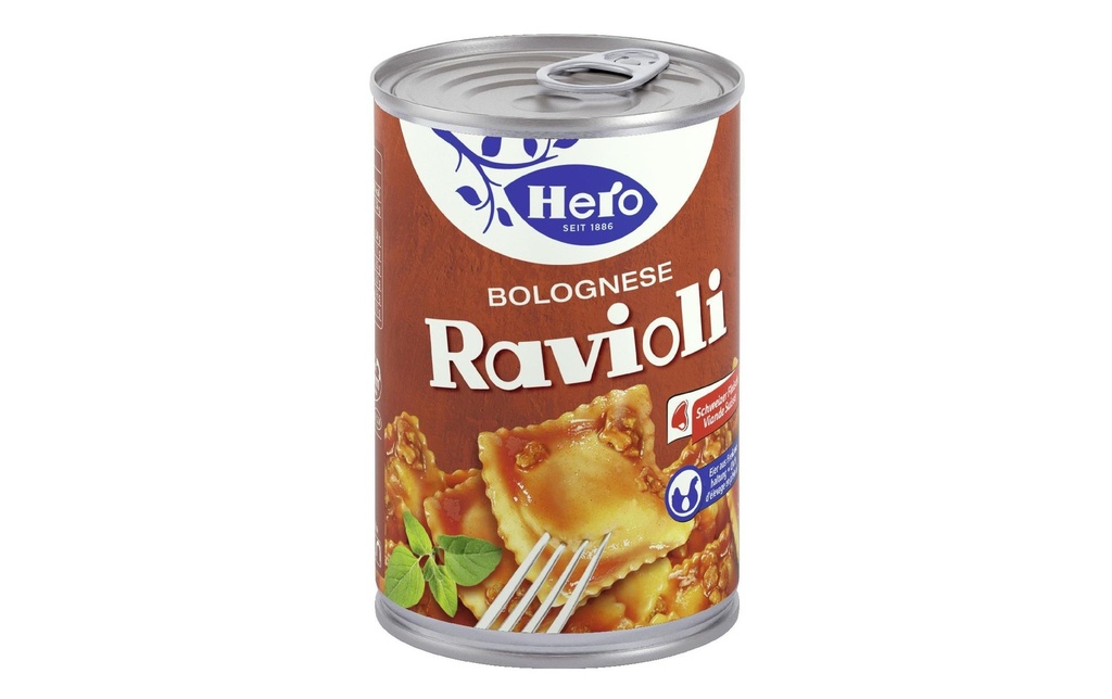 Hero Boîte Ravioli Bolognese 430 g