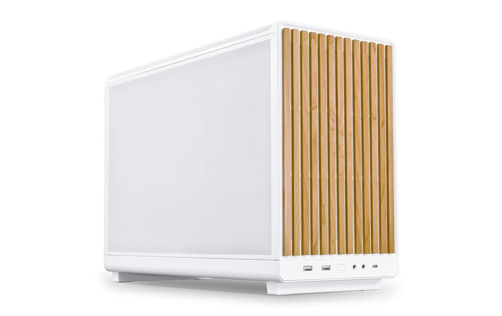 Lian Li Boîtier d’ordinateur A3-mATX édition bois Hêtre, blanc