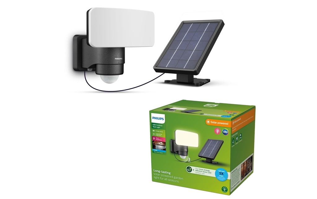 Philips Projecteur Tylus Solar UE 5000K noir