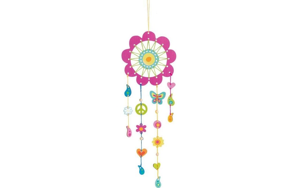 Goki Kit de bricolage attrape-rêves danse des fleurs 47 x 17 x 0.5 cm
