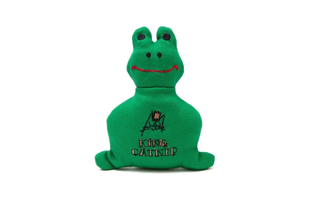 King Catnip Jouet pour chat Grenouille 12 x 4 x 9.5 cm