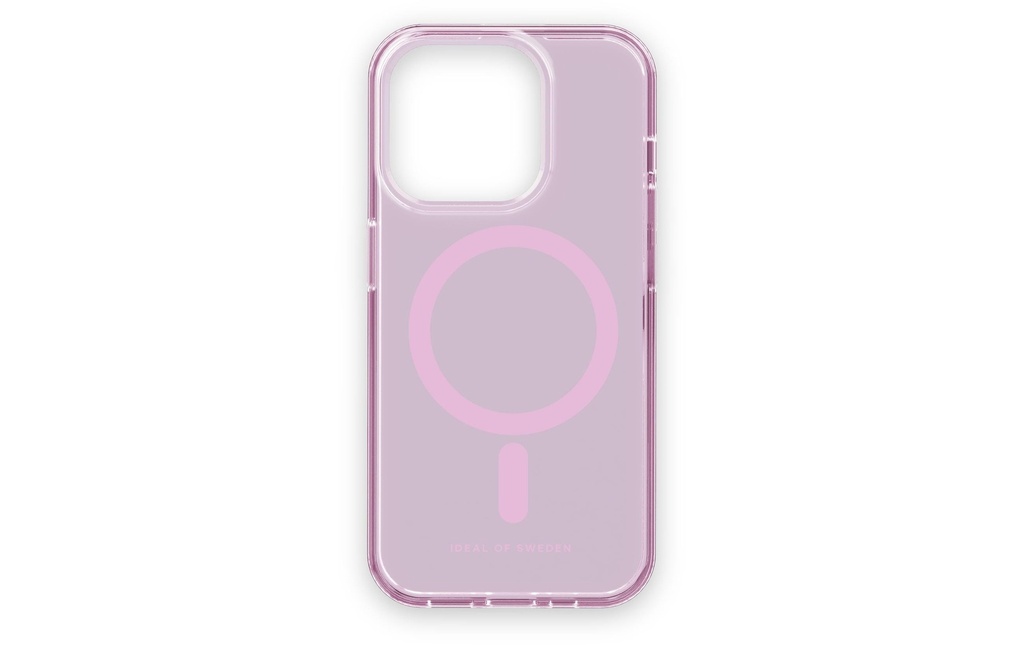 Ideal of Sweden Coque arrière Clear Case iPhone 15 Pro Light Pink