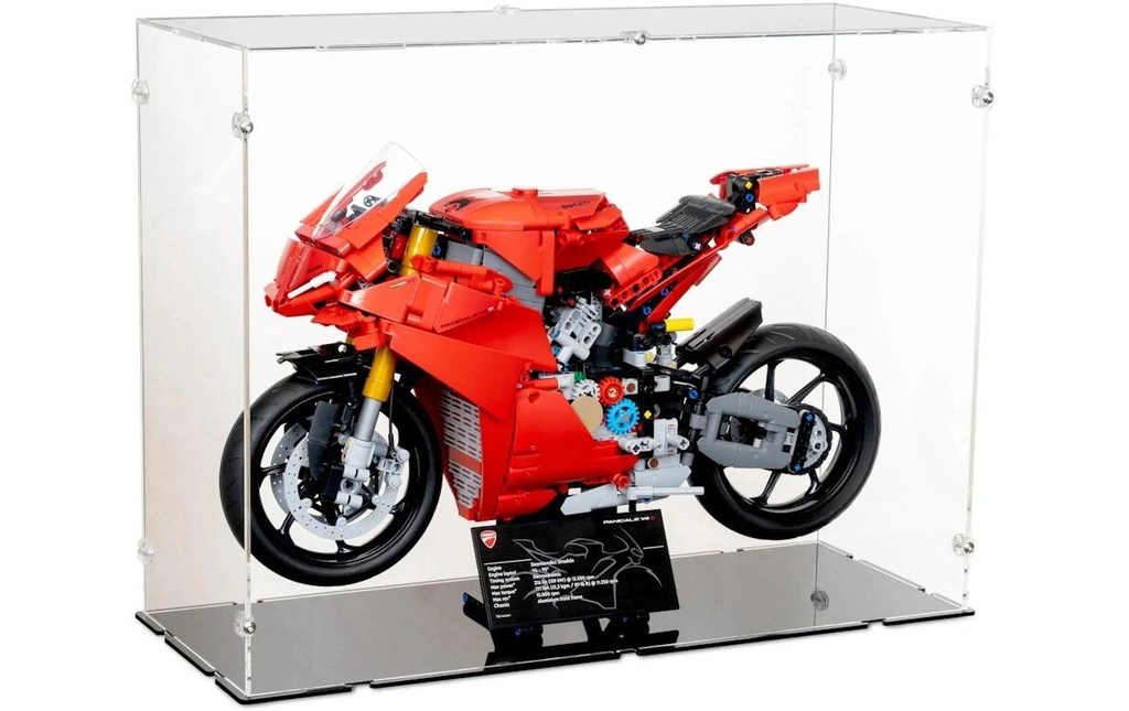 iDisplayit Modules de construction Présentoir en acrylique pour LEGO 42202 Ducati