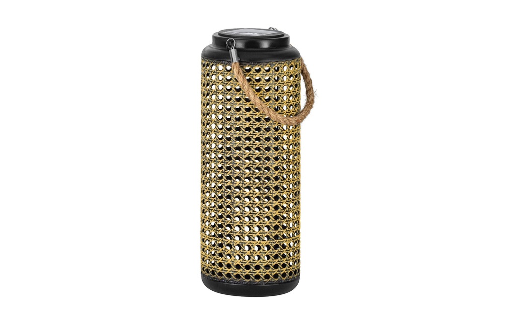 EGLO Leuchten Lanterne Solar, 32,5 cm, Noir/Brun