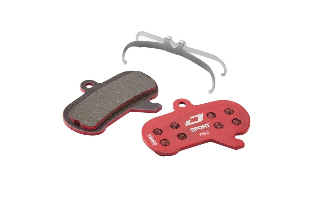 JAGWIRE Plaquettes de frein DCA103 Sport Rouge semi-métallique