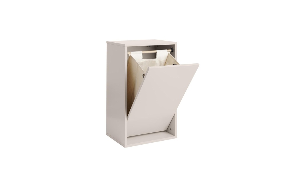 ReCollector Boîte à linge, 80 l, Silver Cloud Grey