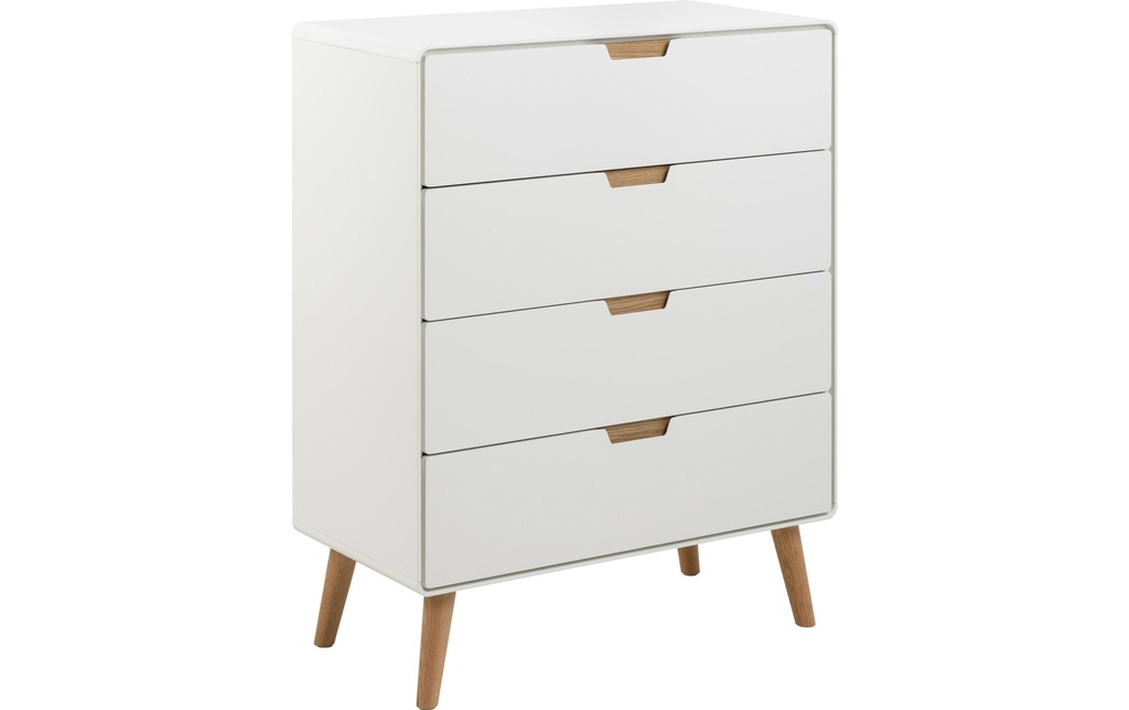 AC Design Commode Lowell 80 x 100 cm, Blanc
