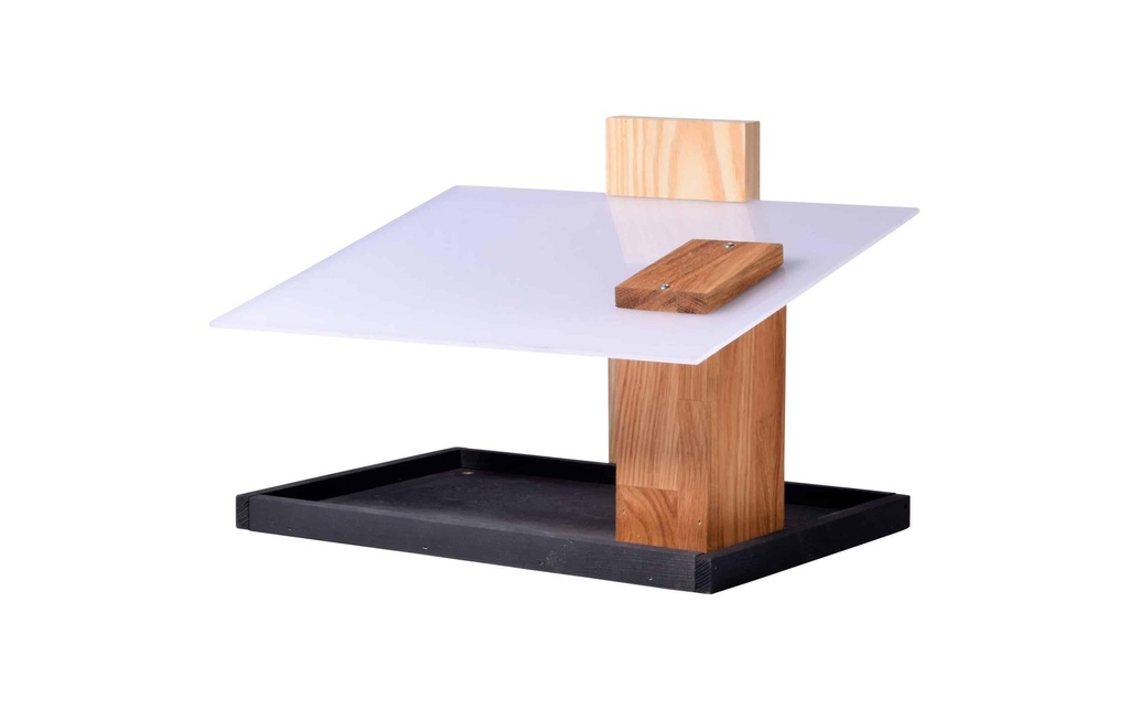dobar Mangeoire pour oiseaux design Futura I, 35 x 24 x 22 cm, bois