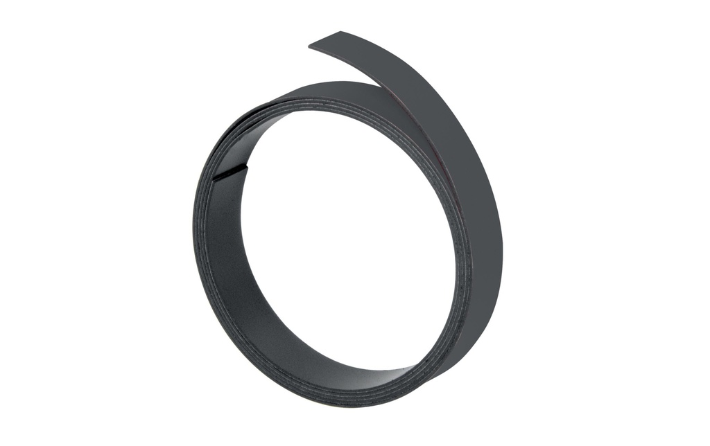 Franken Bande magnétique 10 mm x 1 m, Noir