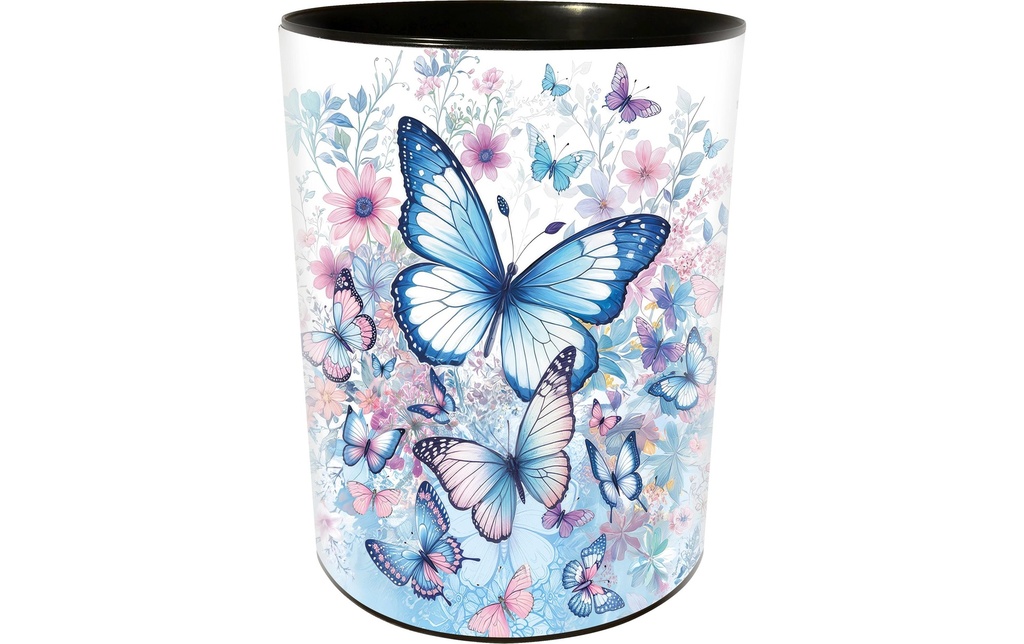 Goldbuch Corbeille à papier Jardin des papillons 10 litres