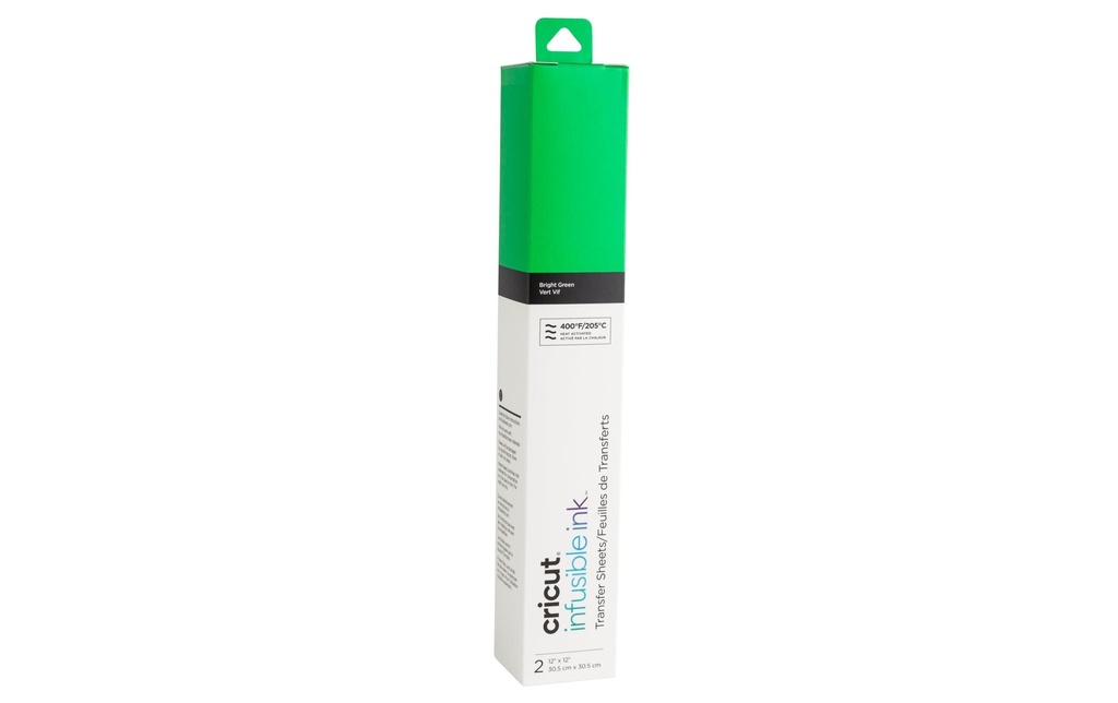 Cricut Film thermocollant Infusible Ink, 30.5 x 30.5 cm, 2 pièces