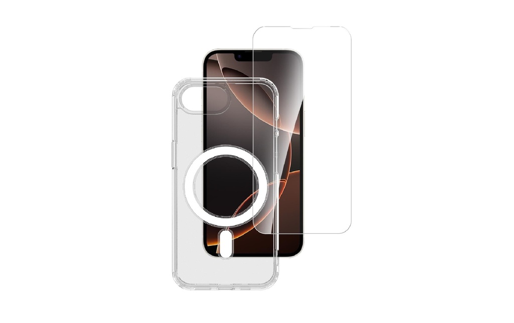 4smarts Coque arrière 3in1 Premium Starter Set iPhone 16e/iPhone 17e