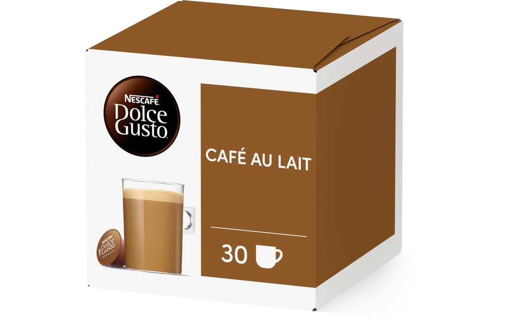 NESCAFE DOLCE GUSTO Capsule café Café au lait (30 pces)