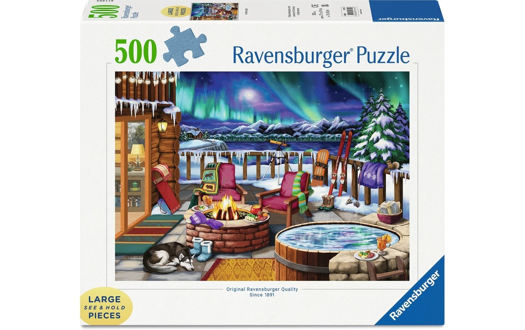 Ravensburger Puzzle Aurores boréales 500 pièces