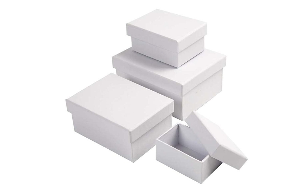 Creativ Company Boîte en carton 3,5-6,5 cm 4 Pièce/s