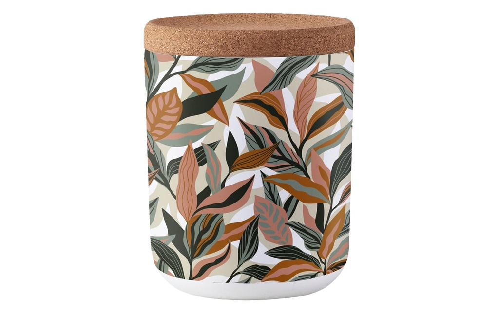 BioLoco Boîte à provisions Jungle M, 0.8 l, Brun/Vert foncé