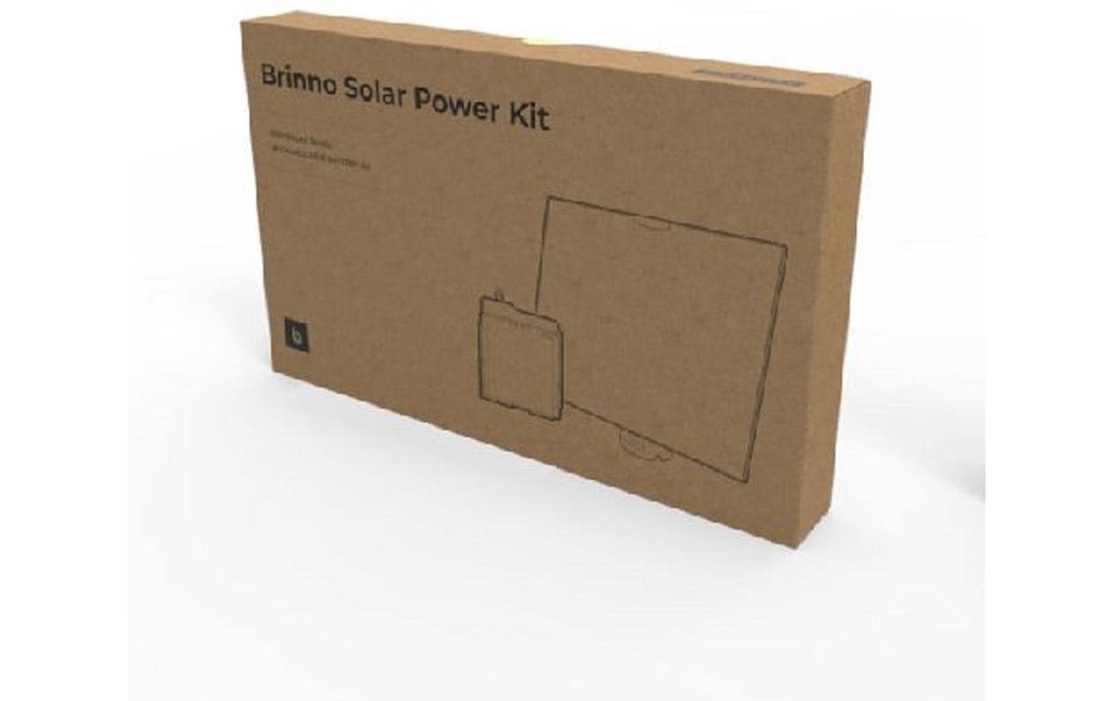 Brinno Batterie ASP1000-P Kit d'énergie solaire