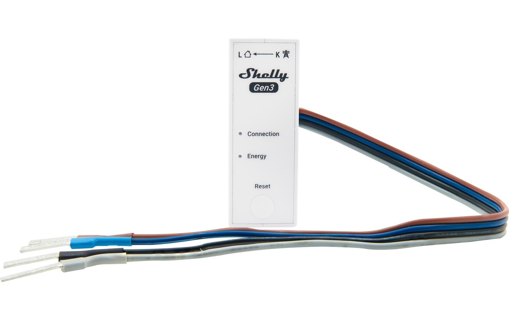 Shelly Appareils de mesure d’énergie EM WiFi-Energy Meter 3P 63A Gen3