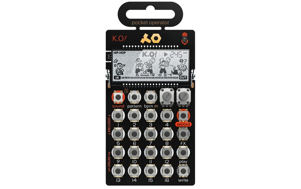 Teenage Engineering Synthétiseur PO-33 K.O!
