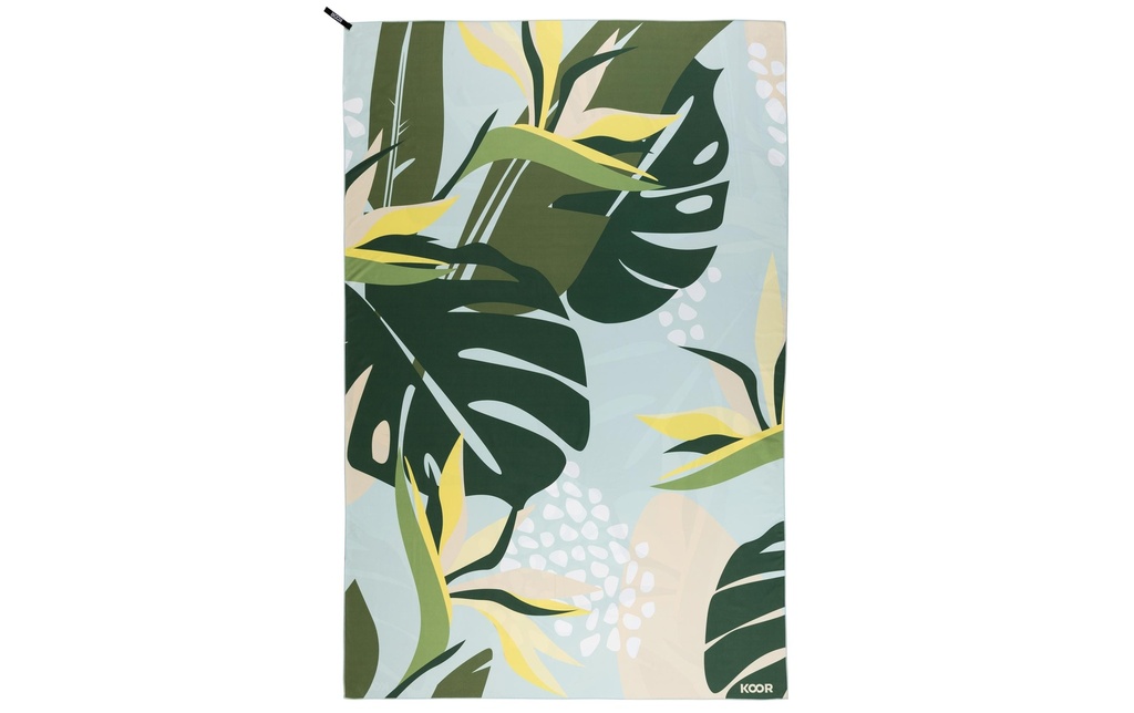 KOOR Serviette de plage Jungle XXL, 130 cm x 200 cm
