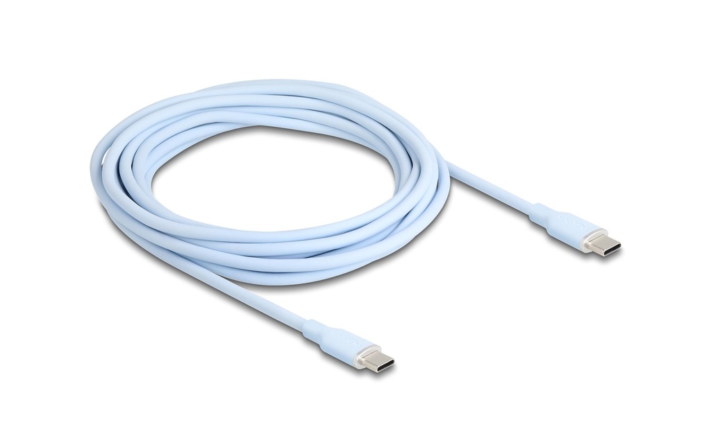 Delock Câble USB 2.0 Silicone USB-C - USB-C 4 m