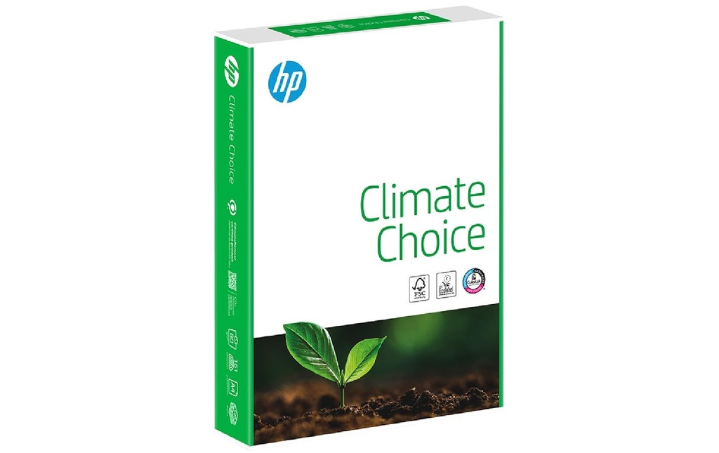 HP Papier pour imprimante Climate Choice A4, blanc, 80 g/m², 500 feuilles