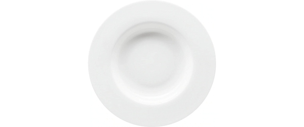 Rosenthal Assiette de soupe et de pâtes Jade Blanc, 23 cm