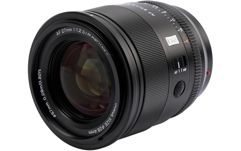 Viltrox Longueur focale fixe AF 27mm F/1.2 Pro – Sony E-Mount