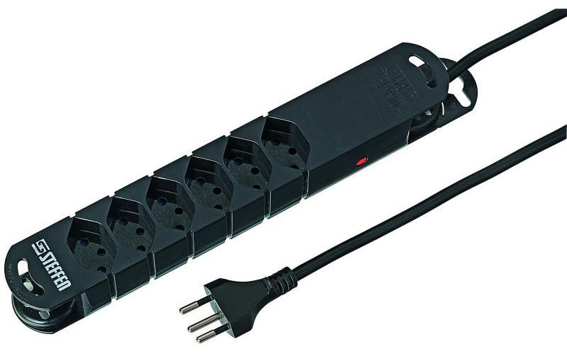 STEFFEN Bloc multiprises STEBA VARIABL 6x T13 3 m