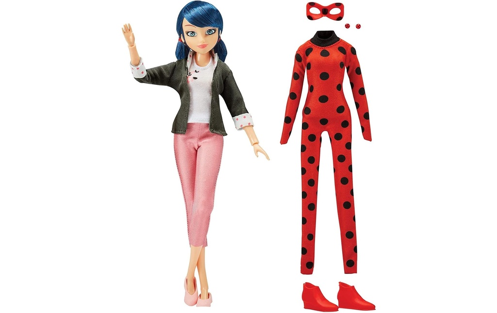 BANDAI Poupée Superhero Secret Marinette 26 cm