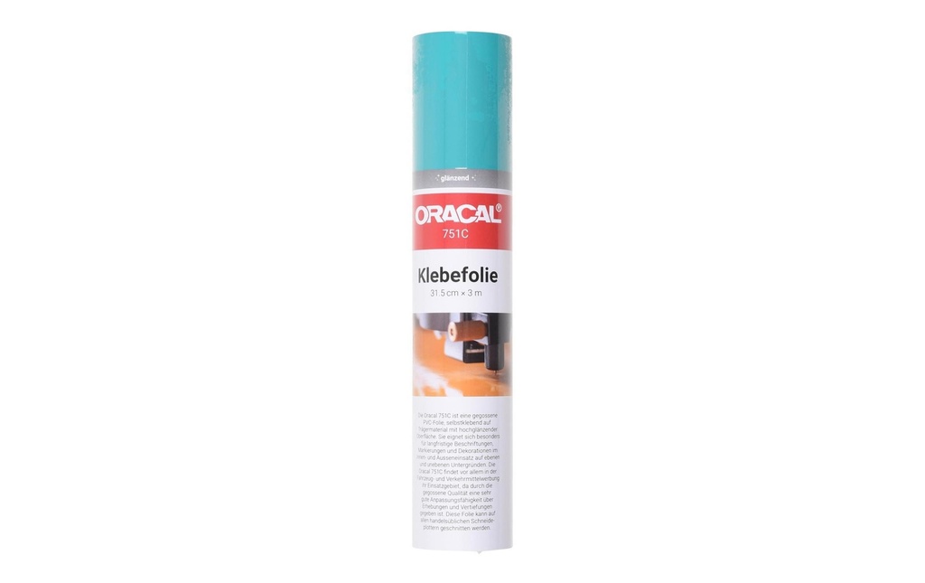 ORAFOL Film de vinyle Oracal 751C / 31.5 x 300 cm turquoise