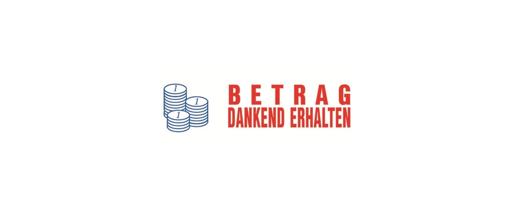 Trodat Timbre à motif Office Printy 4912 Betrag Dankend erhalten