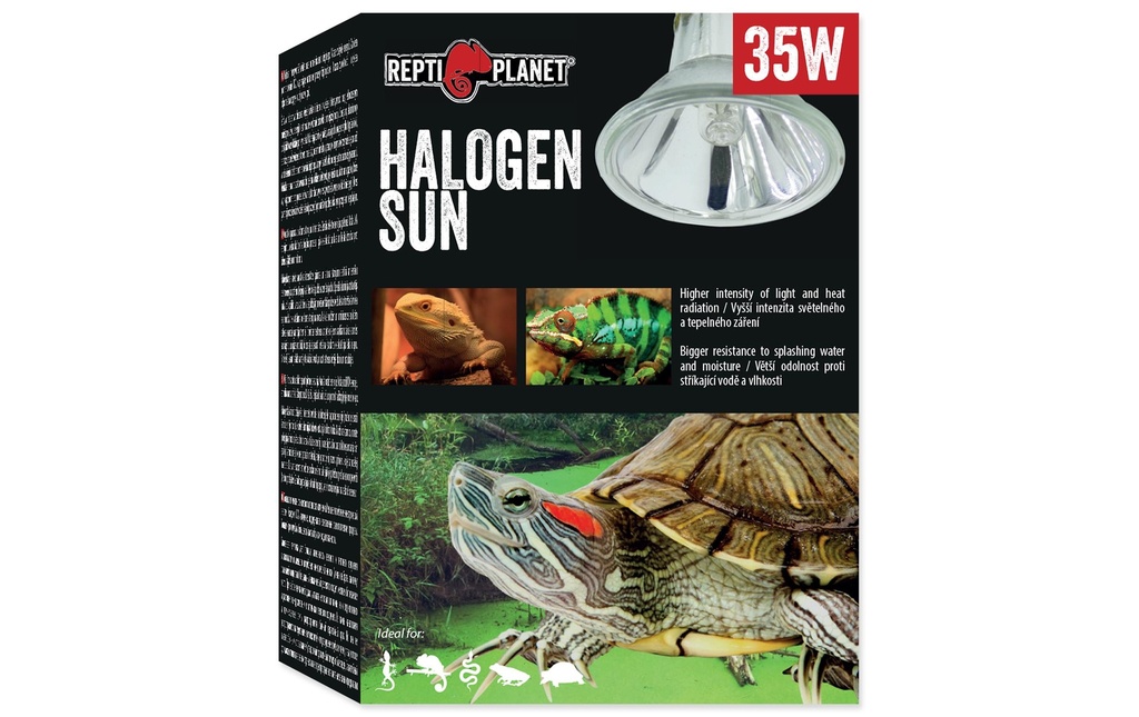 Repti Planet Lampe pour terrarium Spot halogène 35 W