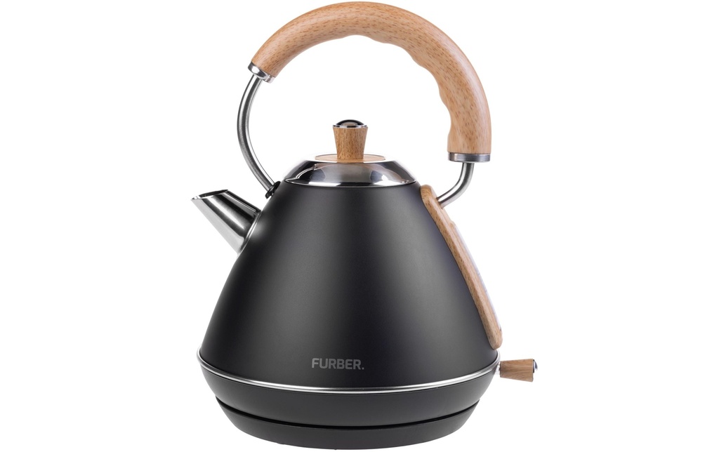 FURBER Bouilloire Bowie 1 l, Noir mat