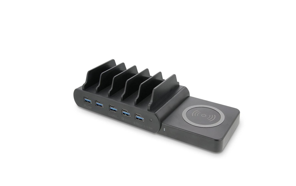 LMP Station de recharge GaN avec chargeur Qi2 150W (sans câble)