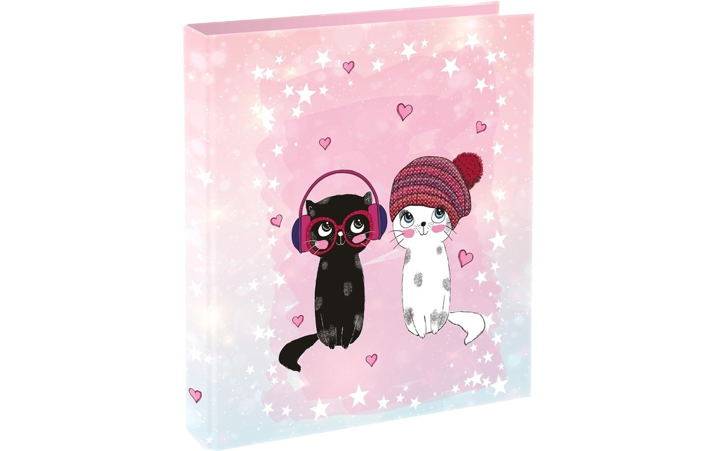 Goldbuch Classeur Music for Cats 4 cm, Rose