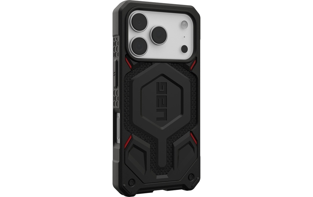 UAG Coque arrière Monarch Pro MS iPhone 17 Pro Kevlar Black