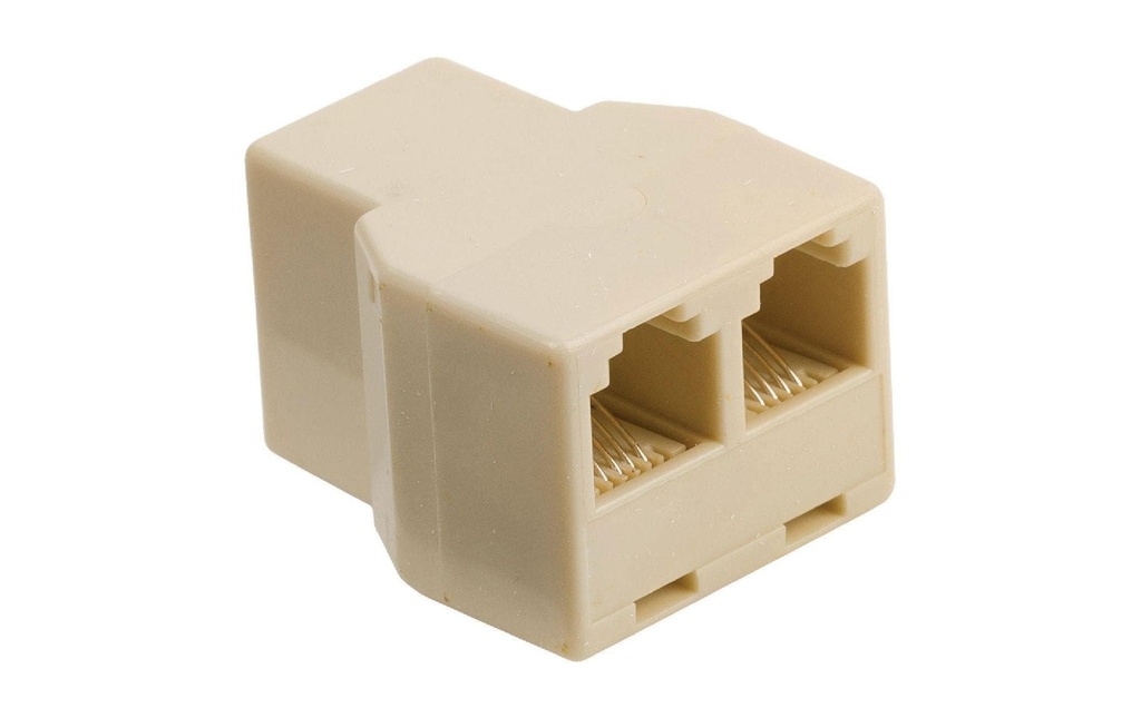 Wirewin Adaptateur pour téléphone 6P/4C RJ11 à RJ11