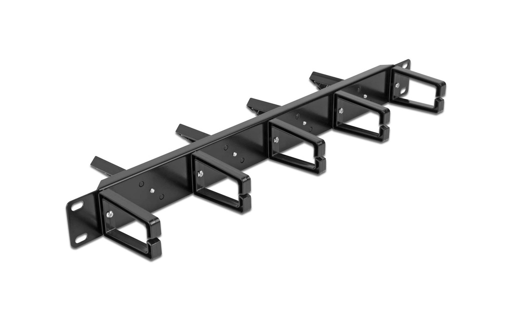 Delock Panneau de câblage 1U , Noir