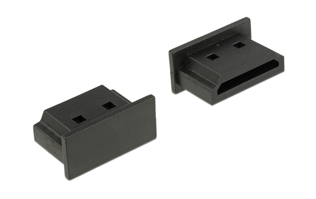 Delock Protection anti-poussière HDMI-A f sans poignée 10 pcs Noir