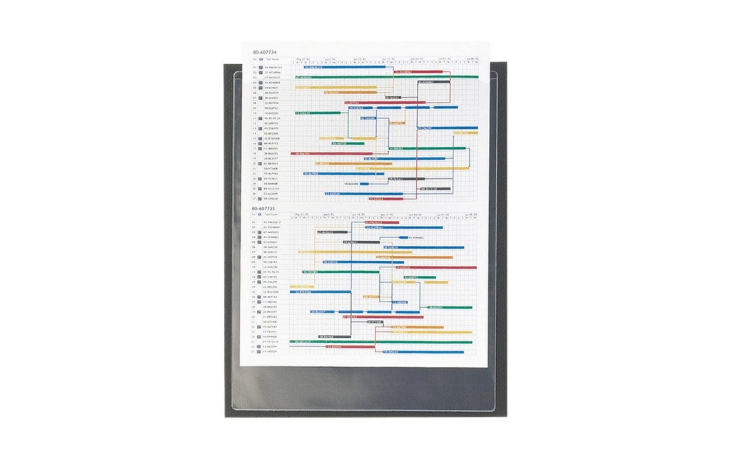 DJOIS Poch.transp.A4 3L à 10 pcs (10 pces)