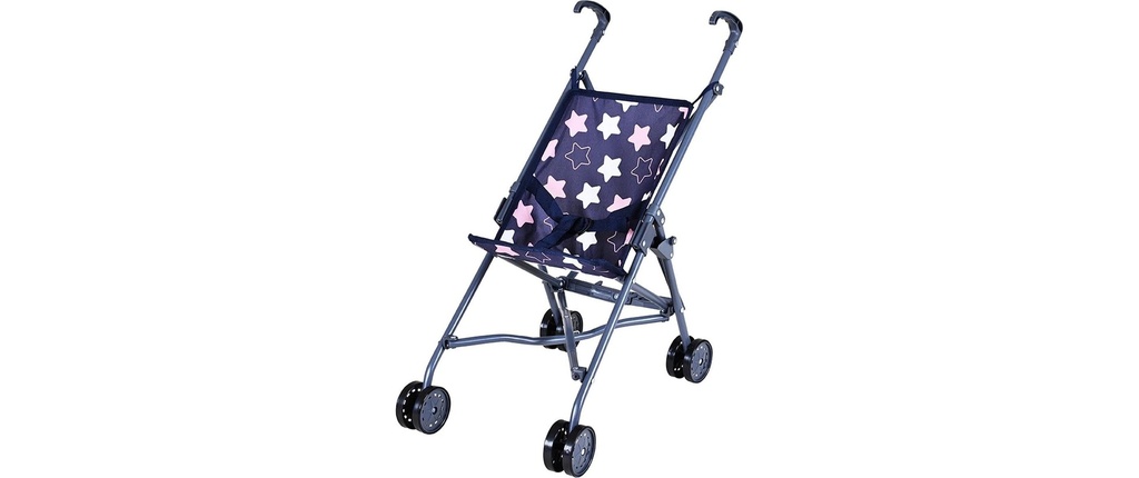 Knorrtoys Poussette pour poupée Sim Star Blue Pink
