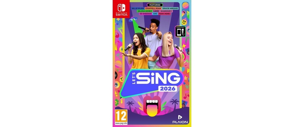 GAME Let's Sing 2026 pour Switch International Version