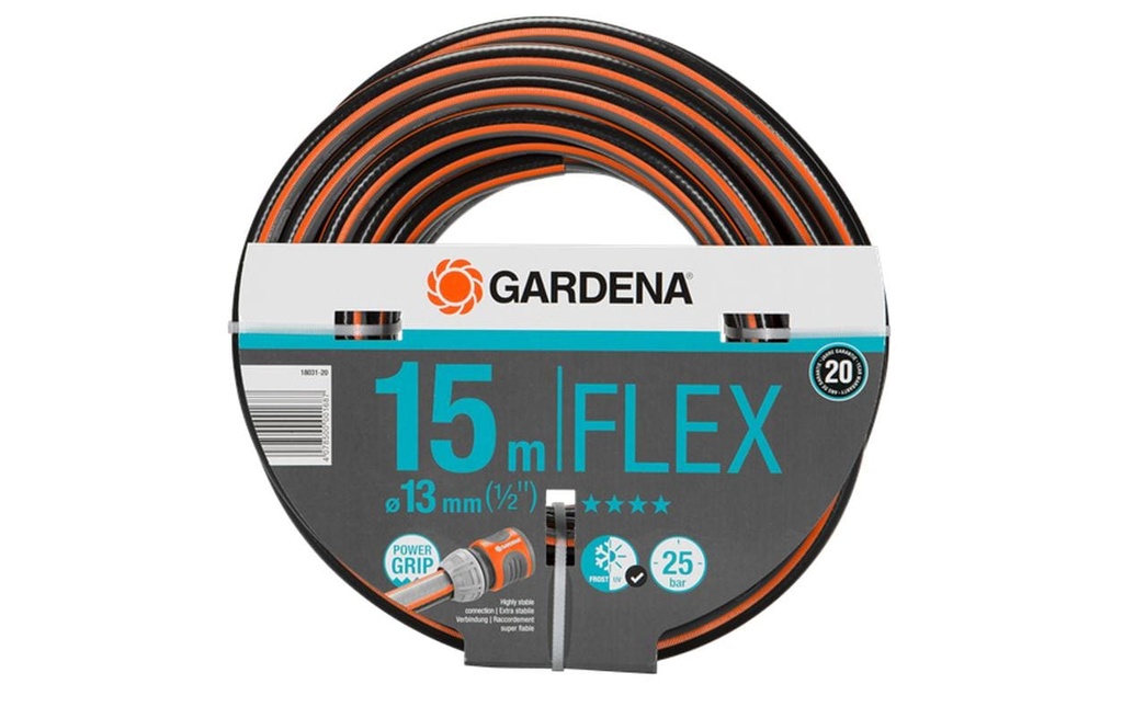 GARDENA Tuyau de jardin Comfort FLEX 15 m Ø 13 mm