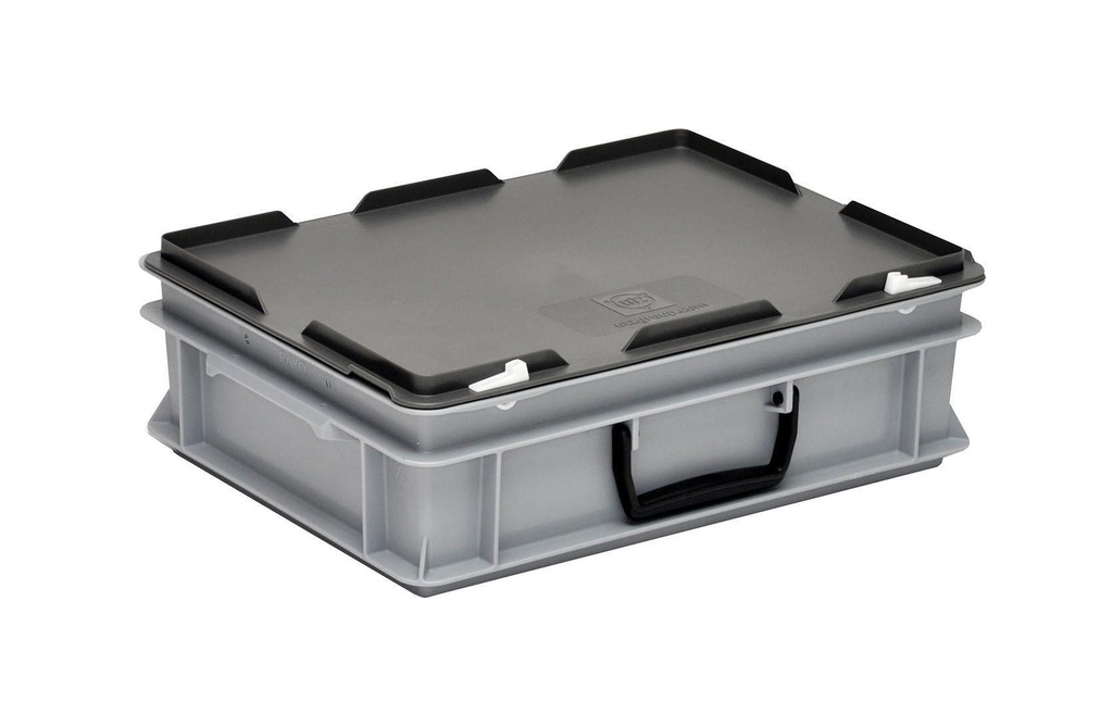 Utz Boîte empilable RAKO Boîtier 400x300x132 Gris